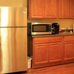 kitchen at The Offices at Cornerstone Plaza located in Stewartstown, PA